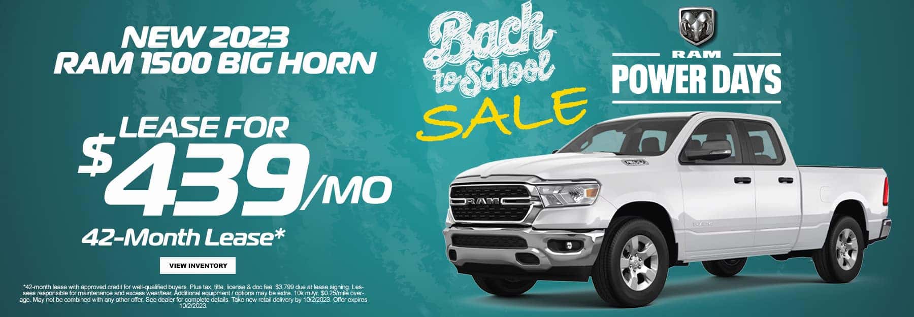 September_2023 Ram 1500 LEASE Dupage
