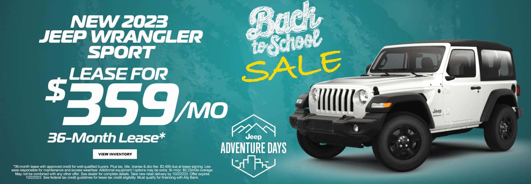 September_2023 Wrangler Sport LEASE Dupage