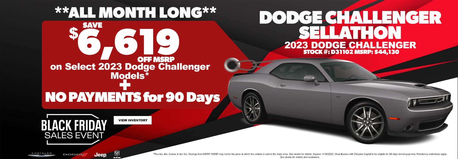 November_2023 Challenger SELLATHON CDJR