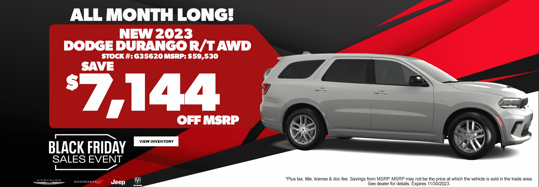 November_2023 DODGE Durango CDJR