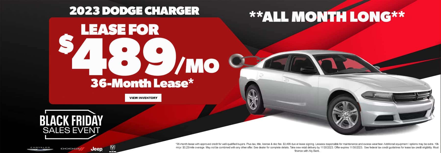 November_2023 Dodge Charger Lease
