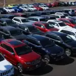used car lot
