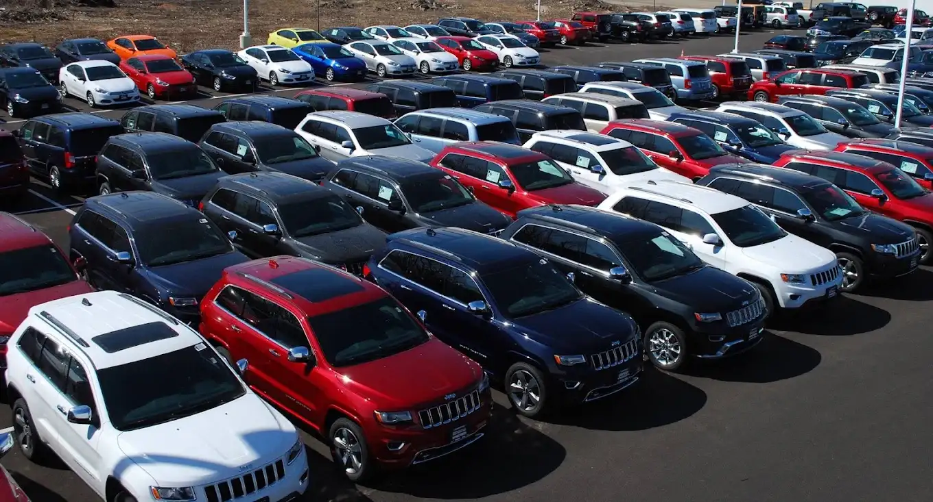 used car lot