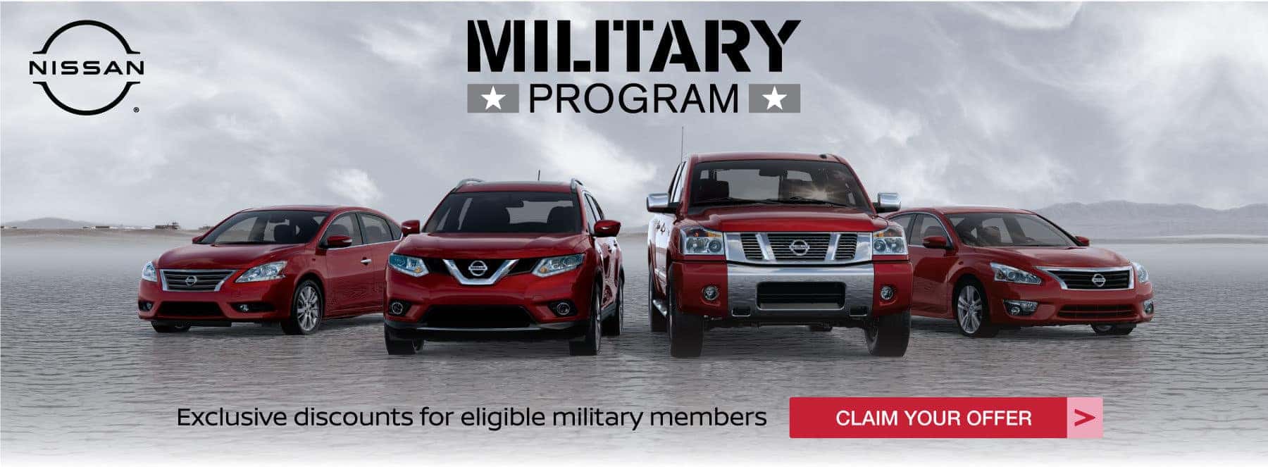 Exclusive discounts for eligible military members