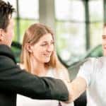 Couple Buying a Car