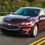 Chevy Malibu Driving On The Road