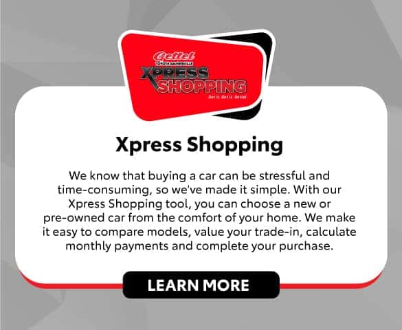 Xpress Shopping | We know that buying a car can be stressful and time-consuming, so we've made it simple. With our Xpress Shopping tool, you can choose a new or pre-owned car from the comfort of your home. We make it easy to compare models, value your trade-in, calculate monthly payments and complete your purchase.