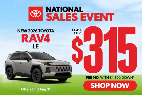 2026 Toyota Rav4 LE