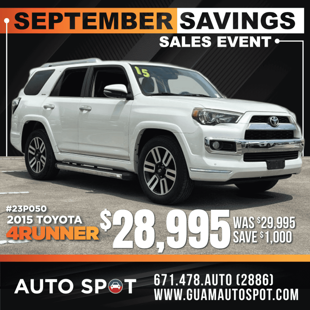 Pre-Owned 2015 Toyota 4Runner