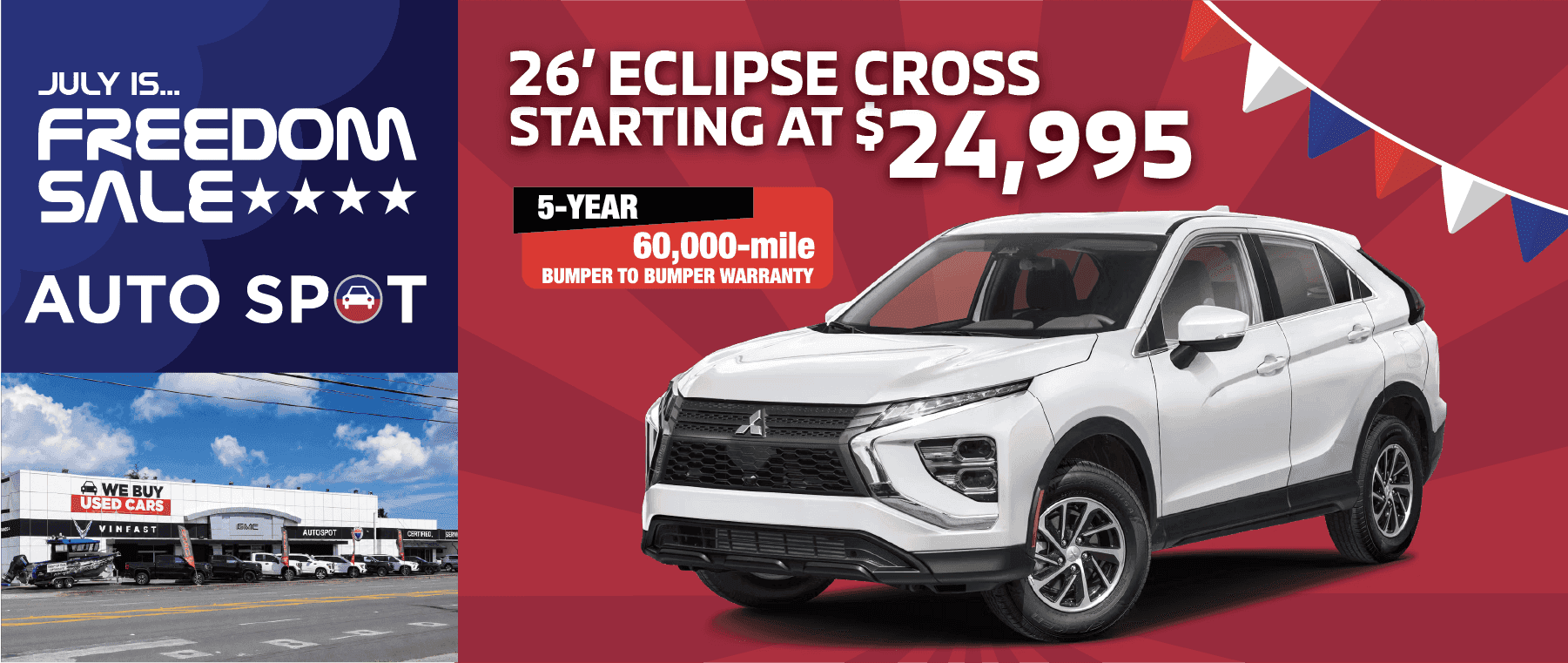 ECLIPSE CROSS - FREEDOM SALE