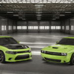 2019 Dodge Charger and Challenger in Sublime Green