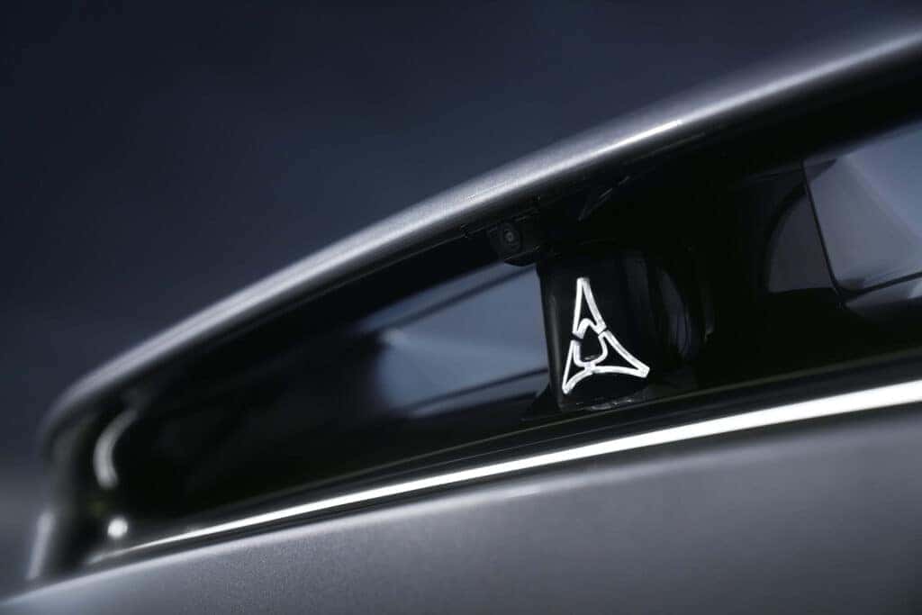 The front grille of the new 2025 Dodge Charger.