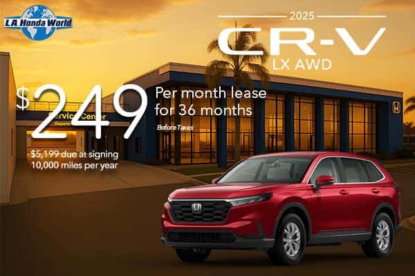 2025 CR-V LX AWD Lease Special