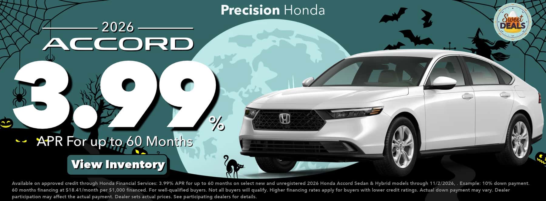 3.99% APR Accord Gas