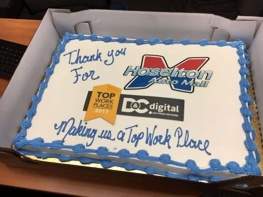 Hoselton Auto Mall Top Work Places 2017