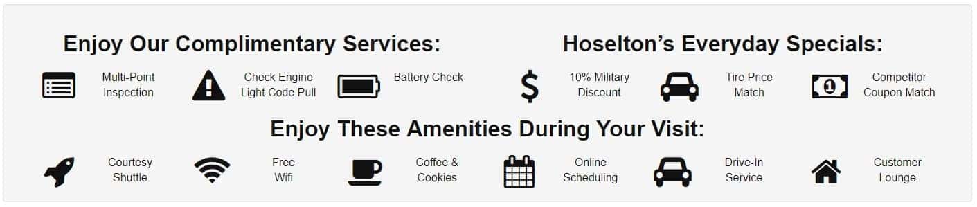 Hoselton Auto Mall's Specials