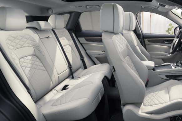 F-PACE interior cab.