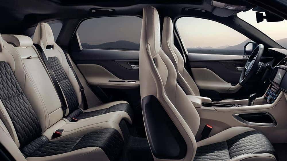 2019 Jaguar F-PACE interior seating