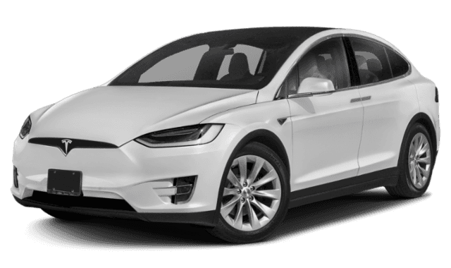 2019 tesla model x white