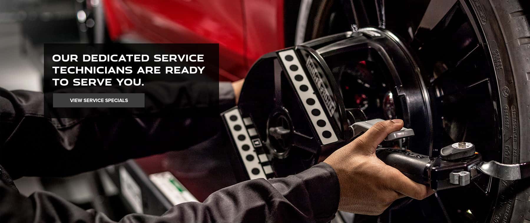 Our dedicated service technicians are ready to serve you