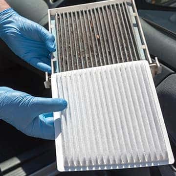 Ensure your vehicle's air is clean with our Air and Cabin Package starting at $42.00.