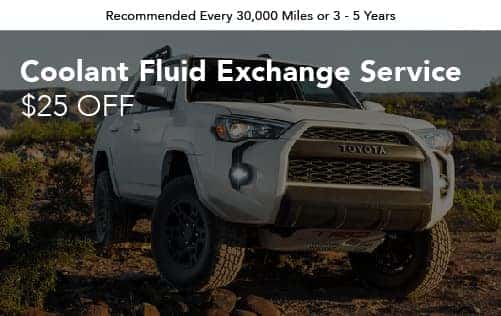 Coolant Fluid Exchange Service