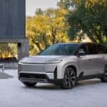 2027 Highlander quartering toward camera in a parking lot