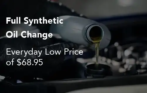 Full Synthetic Oil Change Special