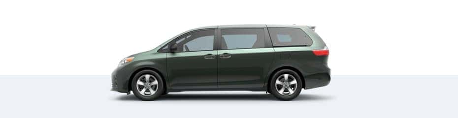 2020 Toyota Sienna in Alumina Jade Metallic