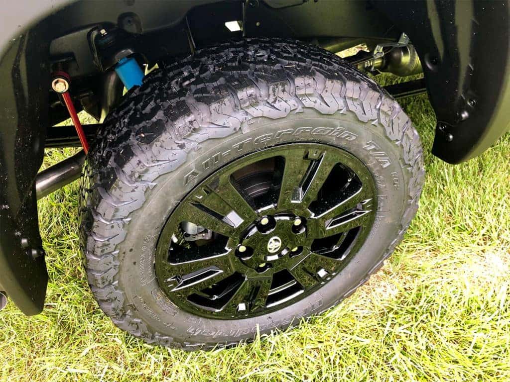 Tundra Dominator TRD Pro Black Wheels