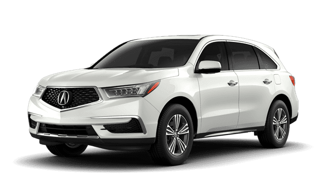 2020 Acura MDX White