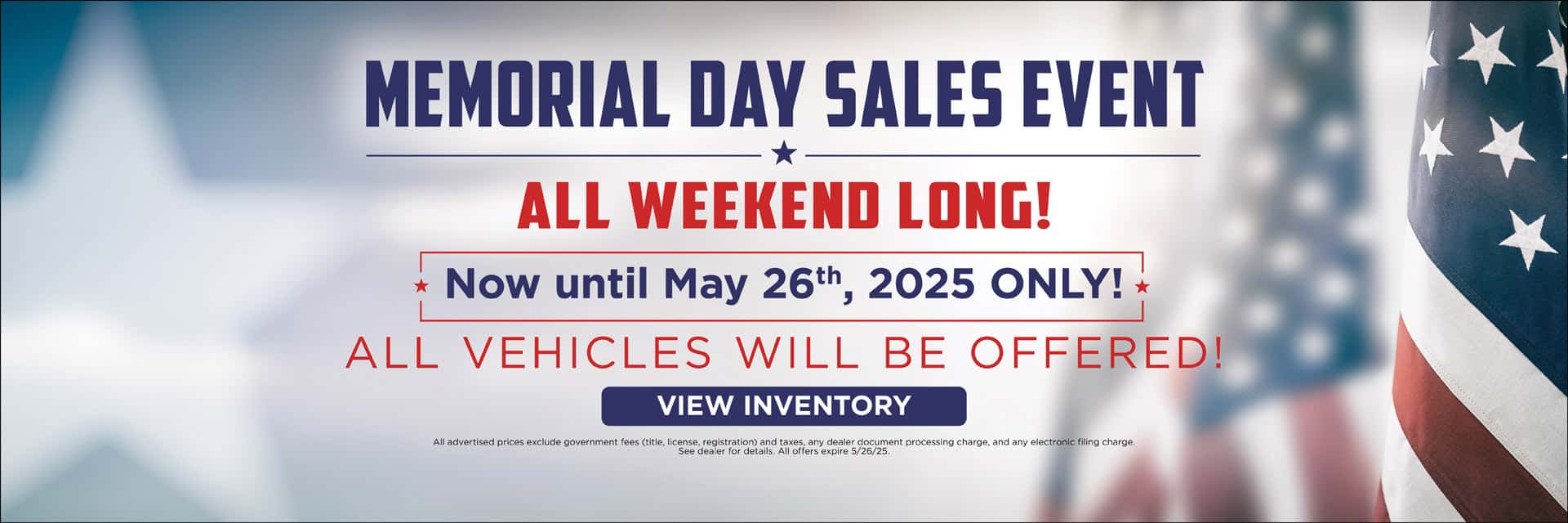 Memorial Day Sale 2025