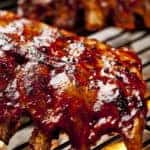 Ribs on Grill Barbecue