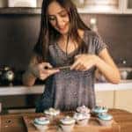 Freshly made cupcakes