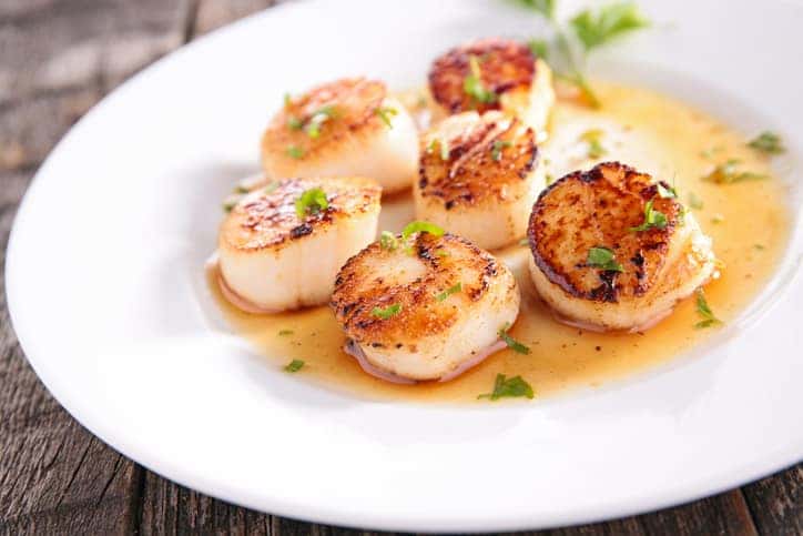 fried scallop