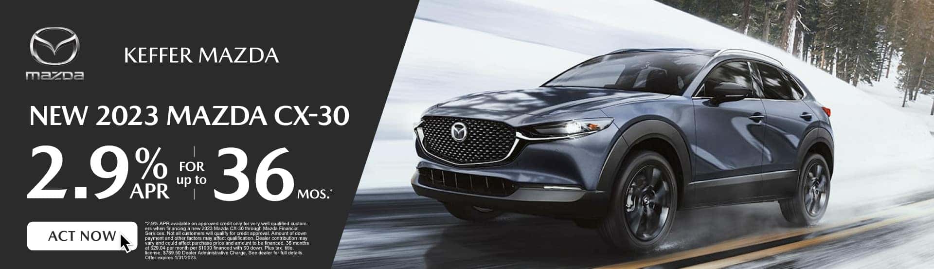New 2023 Mazda CX-30