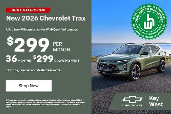 New 2026 Chevrolet Trax