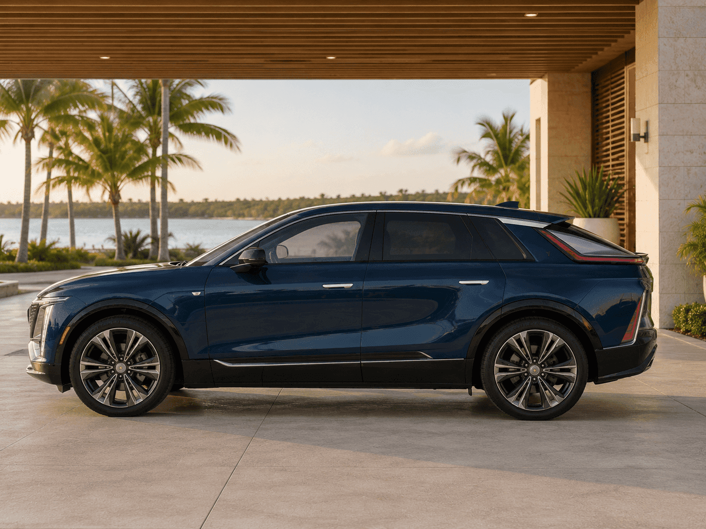Cadillac LYRIQ arriving at Keys Auto Center in Key West, Florida