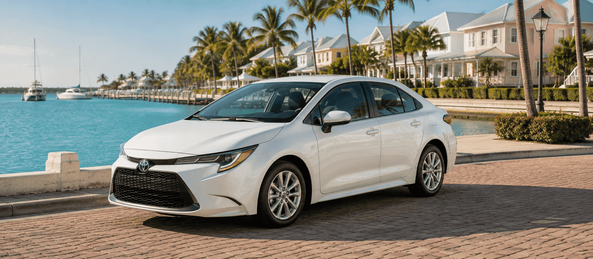 2026 Toyota Corolla cabin and trunk configured for everyday beach gear and island errands