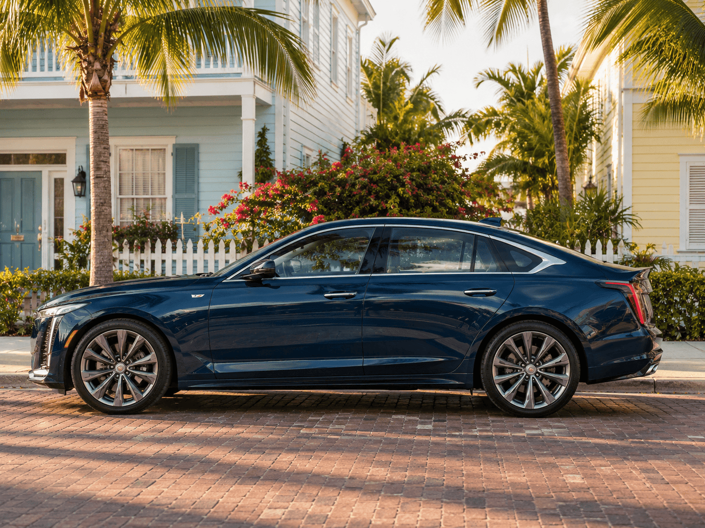 Spacious 2026 Cadillac CT5 cabin interior with premium seating
