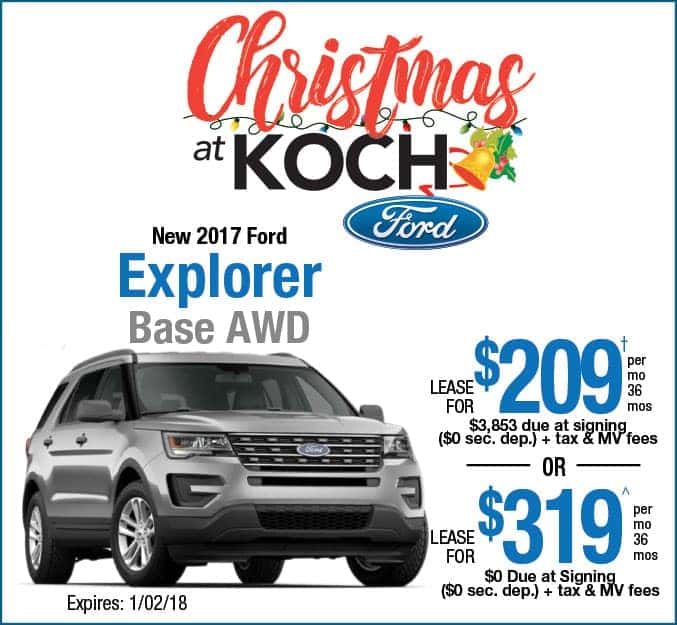 Ford Explorer 2017 Lease >> Explorer Lease Special 1217 Koch 33 Ford Ford Explorer 2017 Lease >> Explorer Lease Special 1217 Koch 33 Ford