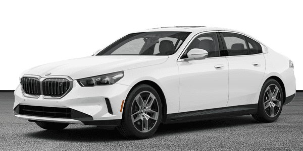 White BMW i5 xDrive40