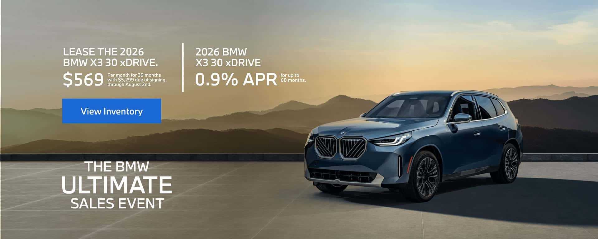 X3 xDrive30i lease/finance