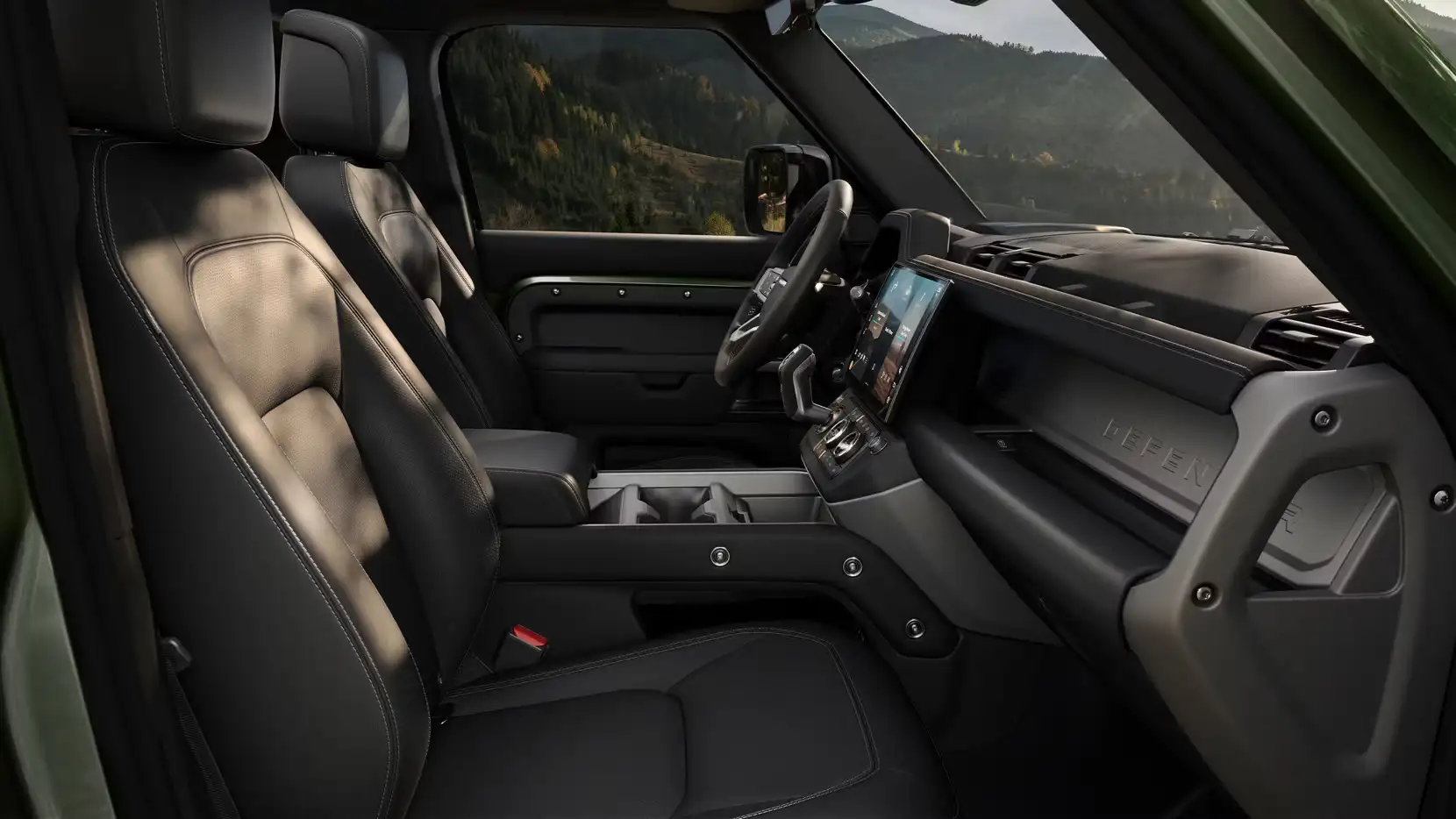2026 Land Rover Defender 110 Interior Comfort and Craftsmanship.