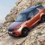 Land Rover On A Hill