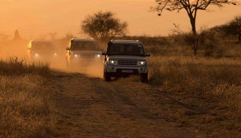 Land Rover Models Off-Roading