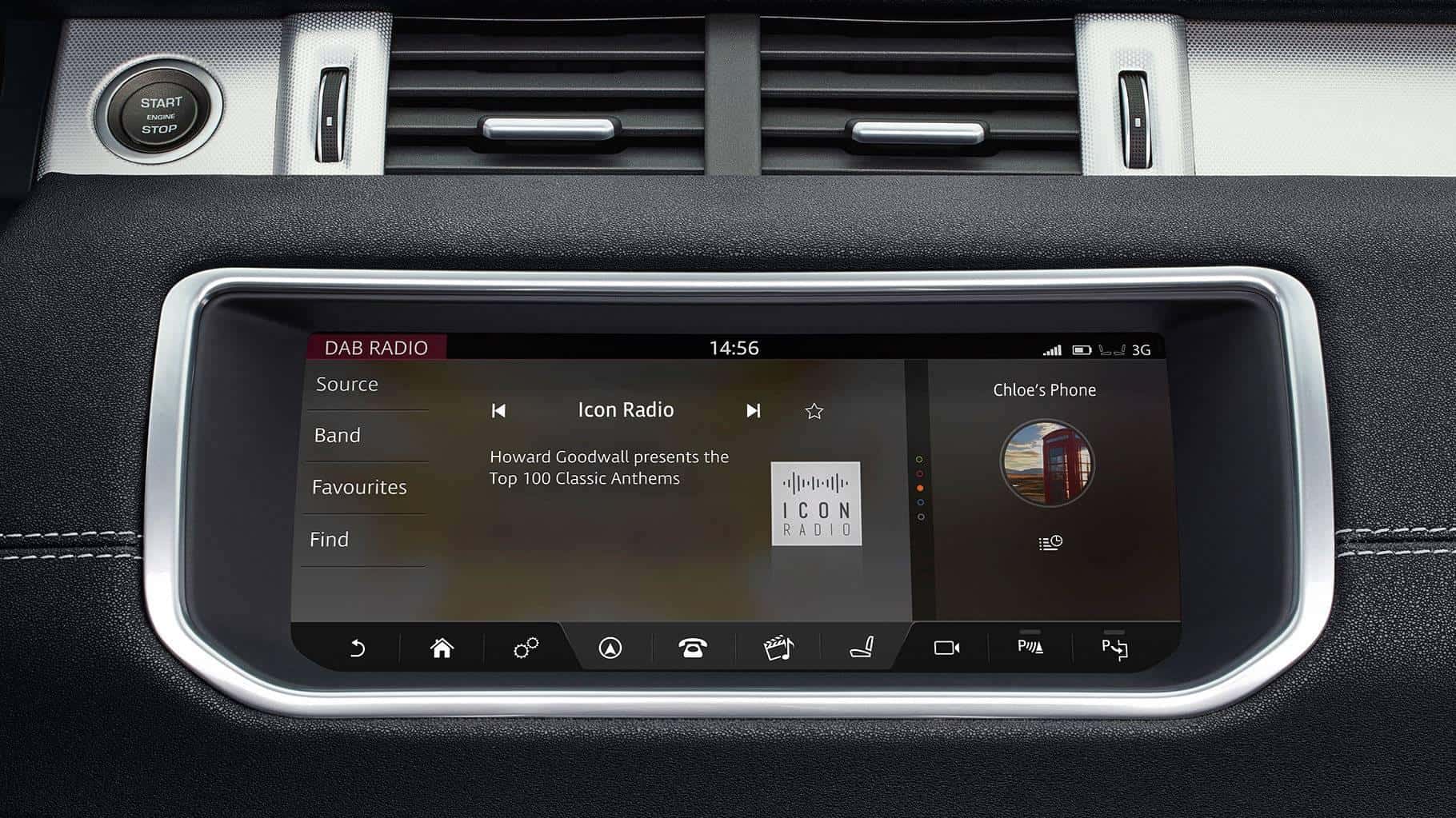 2017 Land Rover Range Rover Evoque interior features