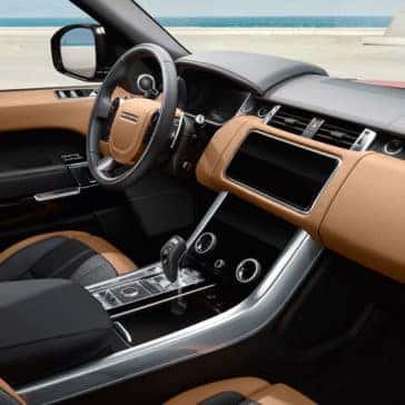 2018 Range Rover Sport front interior