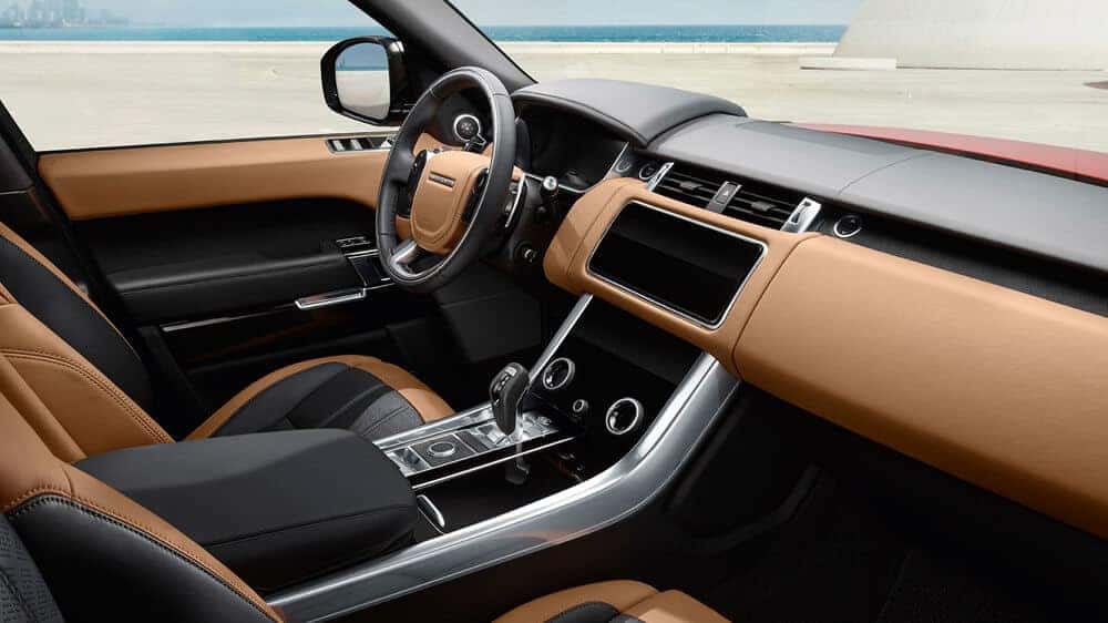 2018 Range Rover Sport front interior