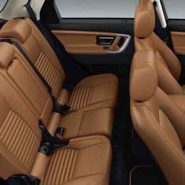2018 Land Rover Discovery Sport seating